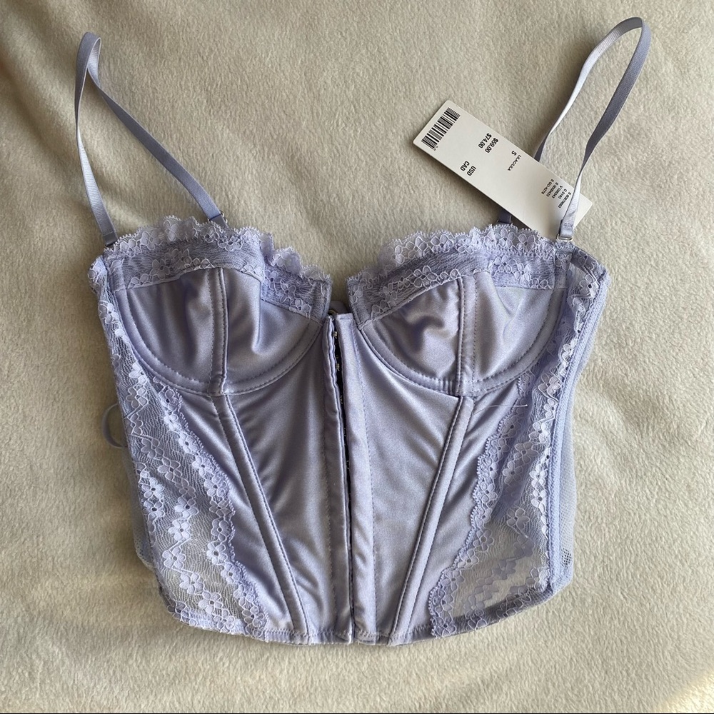 urban outfitters lilac corset